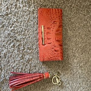 Great condition Brahmin wallet and tassel